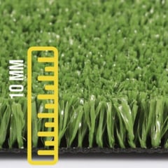 DECORPLAS - Grass Sintético Decograss Modelo Garden 10Mm Verde 2Mt X 2Mt