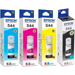 EPSON - Kit de 4 tintas T544, cian,magenta, yellow,black