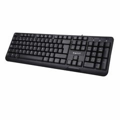 HAVIT - Teclado básico con cable usb hv-KB378 ne