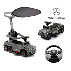 MERCEDES BENZ - Carrito Correpasillos con Pedal Electrico