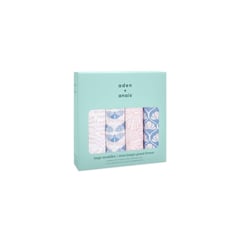 ADEN & ANAIS - Mantas de muselina clásica deco 4-pack