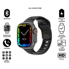 GENERICO - Smartwatch Serie 8 ULTRA 2.0" Negro