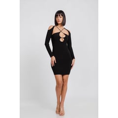 D'SHENK HANDMADE STYLE - VESTIDO MADDY MUJER D’SHENK NEGRO