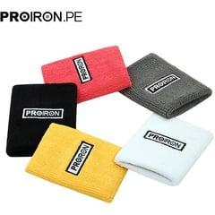 PROIRON - Muñequera Deportiva Ultra Absorbente - Amarilla