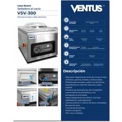 VENTUS - Selladora al vacio VSV-300