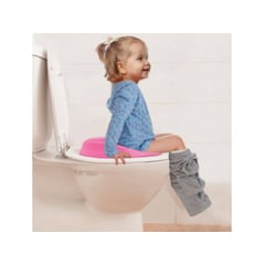 DREAM BABY - Asiento Adaptador para Inodoro Infantil Rosado Dreambaby