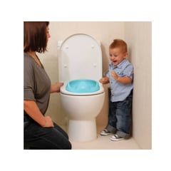 DREAM BABY - Asiento Adaptador para Inodoro Infantil Azul Dreambaby