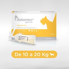 XELAMEC - ANTIPULGAS PARA PERROS Y GATOS SPOT ON - DE 10KG a 20KG