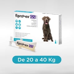 FIPRONEX - ANTIPULGAS PARA PERROS G5 DROP ON CJA 5 PIP X 6 ML (20-40KG)