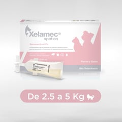 XELAMEC - ANTIPULGAS PARA PERROS Y GATOS SPOT ON - DE 2-5KG a 5KG