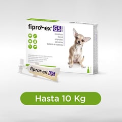 FIPRONEX - ANTIPULGAS PARA PERROS G5 DROP ON CJA 5 PIP X 1.5ML (0-10KG)