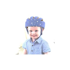 GENERICO - Casco para Bebé Protección Headguard Azul