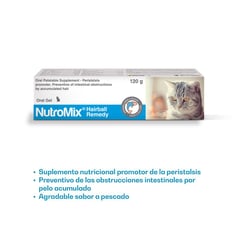 NUTROMIX - VITAMINA SUPLEMENTO PARA GATOS NUTRO HAIRBALL REMEDY X 120 G