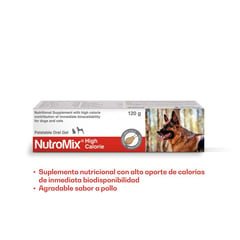 NUTROMIX - VITAMINA SUPLEMENTO PARA PERROS Y GATOS HIGH CALORIE X 120 G