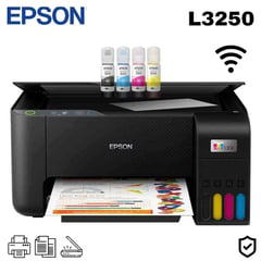 EPSON - Impresora Multifuncional EcoTank L3250 Wifi Inalambrico