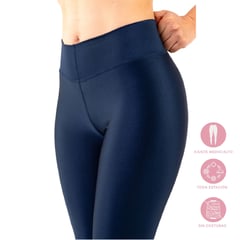 SOLO LEGGINGS - Leggins Gloss - Azul Navy - Verano