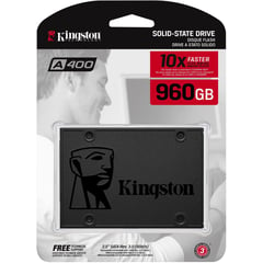 KINGSTON - DISCO DURO SOLIDO 960GB A400 SATA3 2.5 SSD