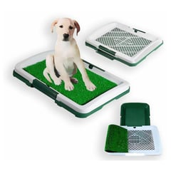 OEM - Puppy potty baño ecologico portátil con cesped para perros