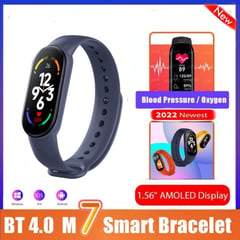 GENERICO - SMART BAND M7 AZUL SPORT MULTIFUNCION TRACK PRESION RITMO CARDIACO