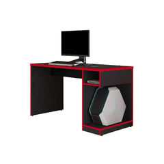 MUEBLES CRISOSTOMO - Escritorio gamer preto negro 130cm