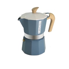 PEDRINI - Cafetera moka italiana azul 3tz