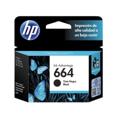 HP - Cartucho 664 negro original