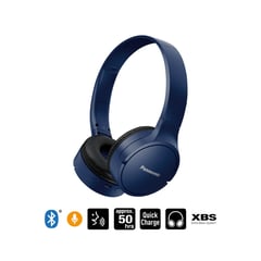 PANASONIC - Audífono Bluetooth 50h Extra Bass RB-HF420B - Azul