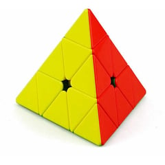 GENERICO - Cubo rubik 3x3 - Jinzita Piramide Rubik