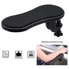 DREIZT - Soporte de Brazo para Escritorio para Muñeca y Mano Mouse Negro