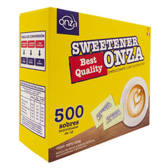ONZA - Sucralosa Onza caja 500 sobres