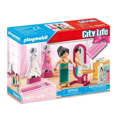 PLAYMOBIL - CITY LIFE Set de Regalo Tienda de Moda