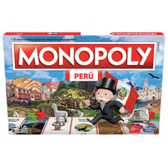 HASBRO GAMES - Hasbro Gaming Monopolio Edición Perú