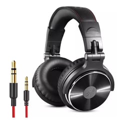ONEODIO - AUDIFONOS/ AUDICULARES - PRO 10 BLACK WIRED HEADPHONES