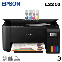 EPSON - Impresora Multifuncional EcoTank L3210 USB