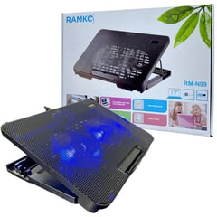 RAMKO - Cooler para laptop cybercool N-99