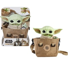 MATTEL - Star Wars Baby Yoda The Mandalorian con Bolso