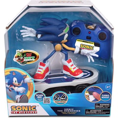 SONIC - Sonic Con Skate A Control Remoto - Sonic Free Riders