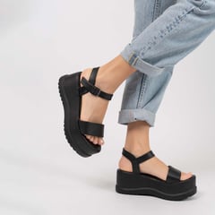 ARANNI - SANDALIAS MUJER IBIZA NEGRO