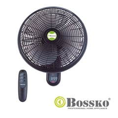 BOSSKO - Ventilador de Pared BK 8210PD con Control Remoto 80 Watts