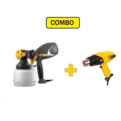 WAGNER - Combo Pistola para Pintar PR SPRAYER + Pistola de Calor FURNO 300