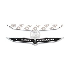 PROTRAIL - Logo Emblema Trailhawk Negro Jeep Cherokee Renegade pequeño