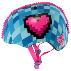 RASKULLZ - Casco de bicicleta - Block Heart - Certificado Talla S