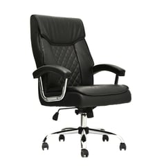 BONNO - Sillon De Escritorio Classic Ii Negro Con Cabecero