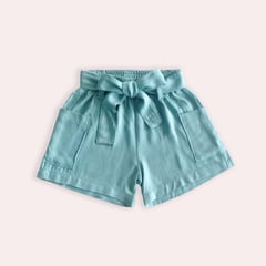 LE PETIT COMPANY - Short Niña Lazo Menta