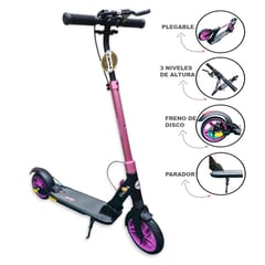 OKA - Scooter de Aluminio »JUVENIL» PINK