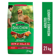 DOG CHOW - ADULTOS MINIS Y PEQUEÑOS 21KG