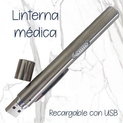 GENERICO - Linterna recargable USB para evaluación