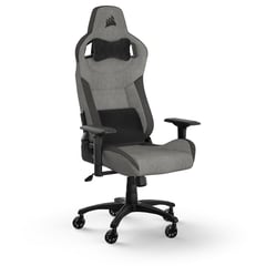 CORSAIR - SILLA GAMER T3 RUSH 2023 RECLINA 160° ALMOHADAS TAPIZADO ACERO