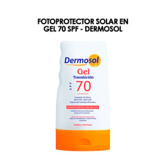 GENERICO - Foto Protector Solar en Gel 70 SPF- Dermosol