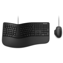 MICROSOFT - Microsoft Kit Combo Teclado Mouse Alámbrico Wired Business - RJY-00003